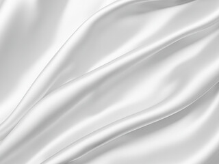 Fototapeta premium white and white wavy fabric background