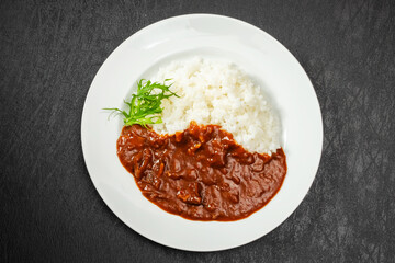 ハッシュドビーフ hashed beef
