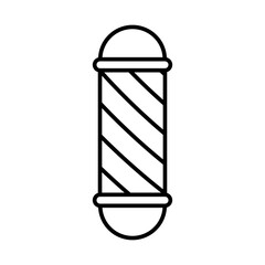 Barber Lamp Pole icon vector design templates simple and modern
