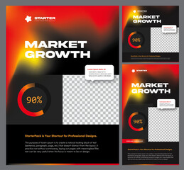 Market Growth Complete Marketing Templates