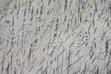 Concrete texture with deep lines