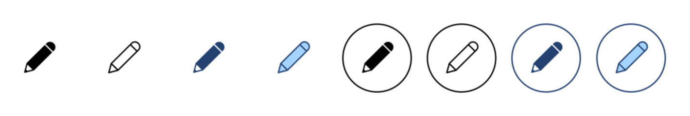 Pencil icon vector. pen sign and symbol. edit icon vector