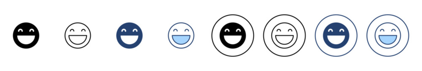 Smile icon vector. smile emoticon icon. feedback sign and symbol
