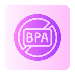 bpa free gradient icon