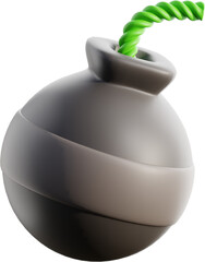 Bomb 3D Illustration