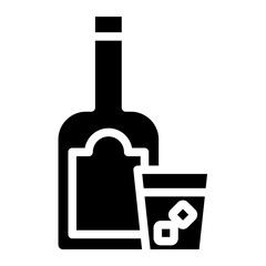 drink, alcohol, vector, icon, wine, glass, symbol, bottle, beverage, cocktail, beer, bar, restaurant, line, champagne, pictogram, design, set, water, juice, isolated, cup, soda, martini, brandy, black