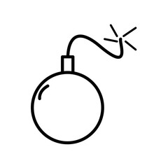 Obraz premium Bom icon