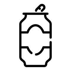 canned Line Icon