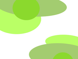 Green shades for background, copy space
