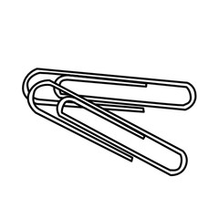 paperclip handdrawn illustration