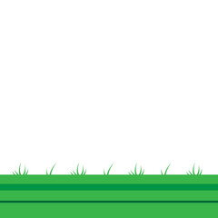 Fototapeta premium Green Land Vector
