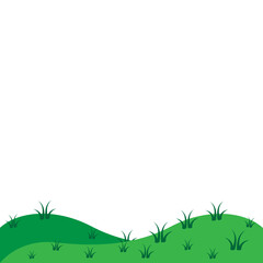 Green Land Vector