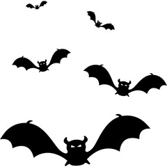 Bat Silhouette Vector
