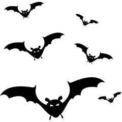 Bat Silhouette Vector