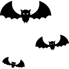 Bat Silhouette Vector