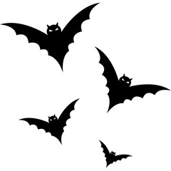 Bat Silhouette Vector