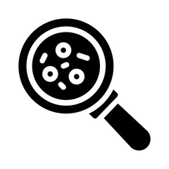 biology glyph style vector icon for any project