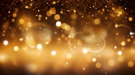 sparkling gold background, gold sparkling lights texture. Golden and sparkling light.