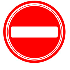 no smoking sign isolated