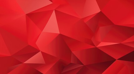 Fototapeta premium Low poly triangle pattern background, Web profile banner backgrounds, AI Generative