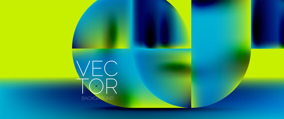 Vector abstract geometric background design