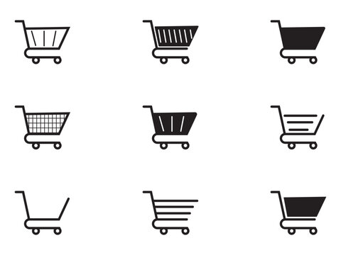 Shopping Cart Icon Images – Browse 1,866 Stock Photos, Vectors