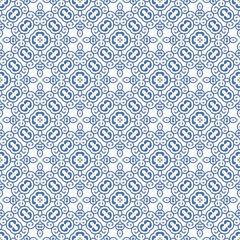 Fototapeta premium Seamless Pattern Geometric Line Ornament