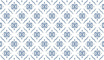 Seamless Pattern Geometric Line Ornament