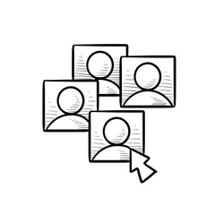 workforce handdrawn illustration