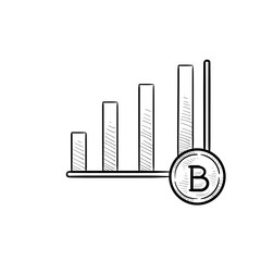 bar chart handdrawn illustration