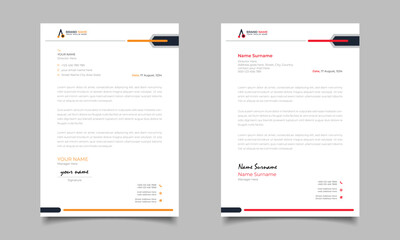 Professional And Modern Letterhead Images Design Business Letterhead Template Design