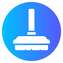 broom gradient icon