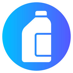 cleaning gradient icon