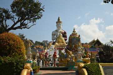 Phra Sri Ariyamettriya Borom Bodhiyan It is a large outdoor sitting Buddha image, about 50 meters...