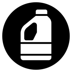 cleaning products glyph icon