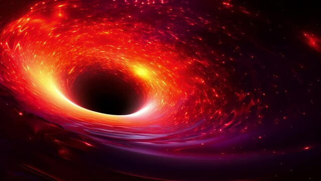 The extreme gravitational forces of a supermassive black hole can cause light to bend and distort as it travels near the event horizon, creating fascinating optical illusions and warping