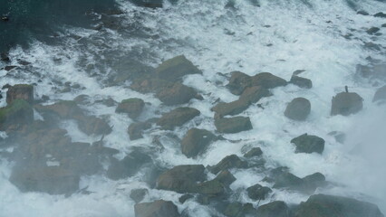 The beautiful Niagara waterfall landscape in autumn