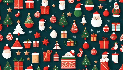 Fototapeta premium merry christmas, merry, easter seamless pattern, merry christmas pattern 2024-2025, merry christmas 2024-2025, merry christmas wallpaper