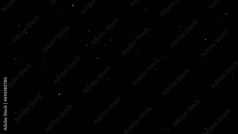 Wall mural glitter glow falling on alpha channel. particle glow falling with alpha channel you can place on foo