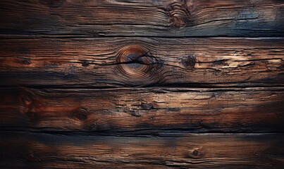 Naklejka premium Detailed Dark Wood with Natural Elegance