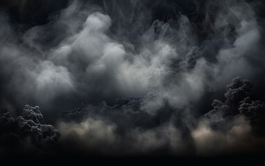 Mystical Haze: Display Background with Smoky Atmosphere