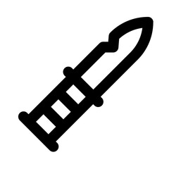 Knife Line UI Icon