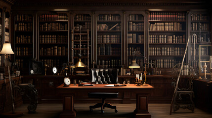 Collection ambiance legal, lawyers, judges, court, office - obrazy, fototapety, plakaty
