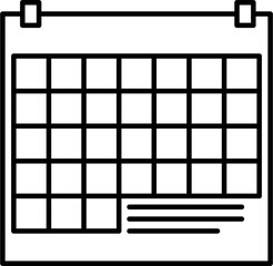 Calendar with Check Mark Startup Drawing Doodle Vector Illustration