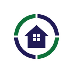focus home logo design