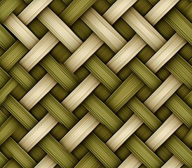 Bamboo Weave Background, seamless Pattern