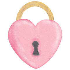 Heart Padlock 