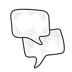 conversation handdrawn illustration