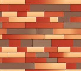 Obraz premium Brick Wall Seamless Pattern