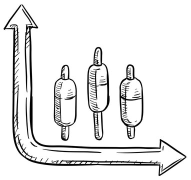 boxplot handdrawn illustration